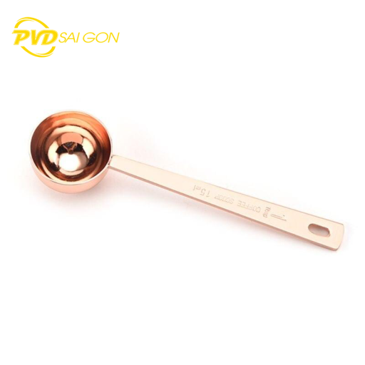 Xi mạ PVD Spoon định lượng – Giải pháp hoàn thiện bề mặt cao cấp cho muỗng định lượng cà phê